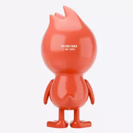 Коллекционная фигура "The Ugly Duck х PANTONE" оранжевый