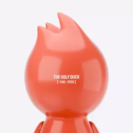Коллекционная фигура "The Ugly Duck х PANTONE" оранжевый