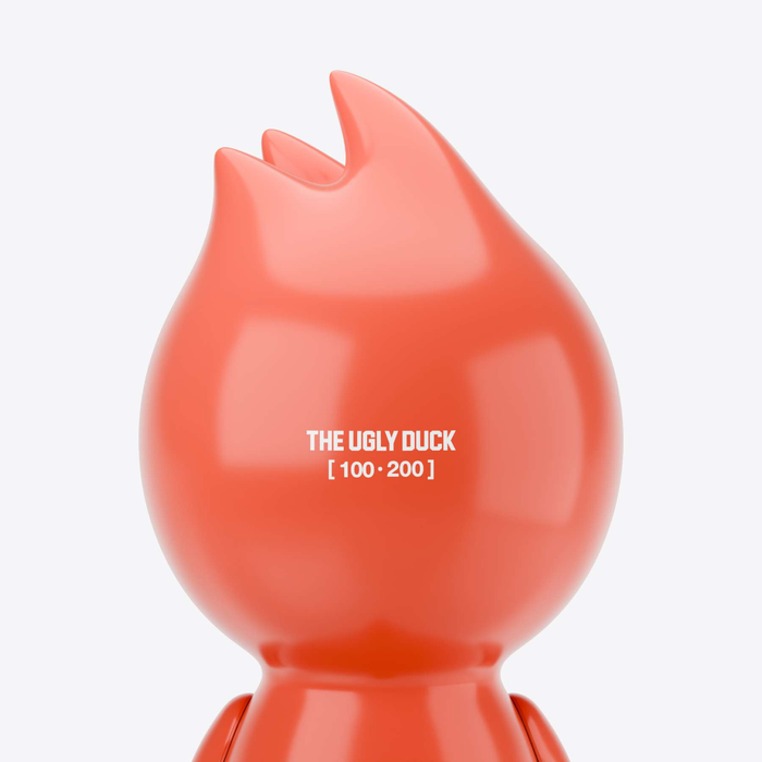 Коллекционная фигура "The Ugly Duck х PANTONE" оранжевый