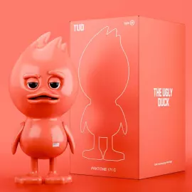 Коллекционная фигура "The Ugly Duck х PANTONE" оранжевый