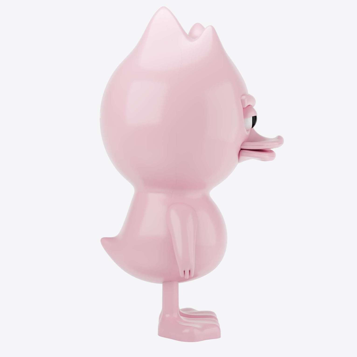 Коллекционная фигура "The Ugly Duck х PANTONE" розовый