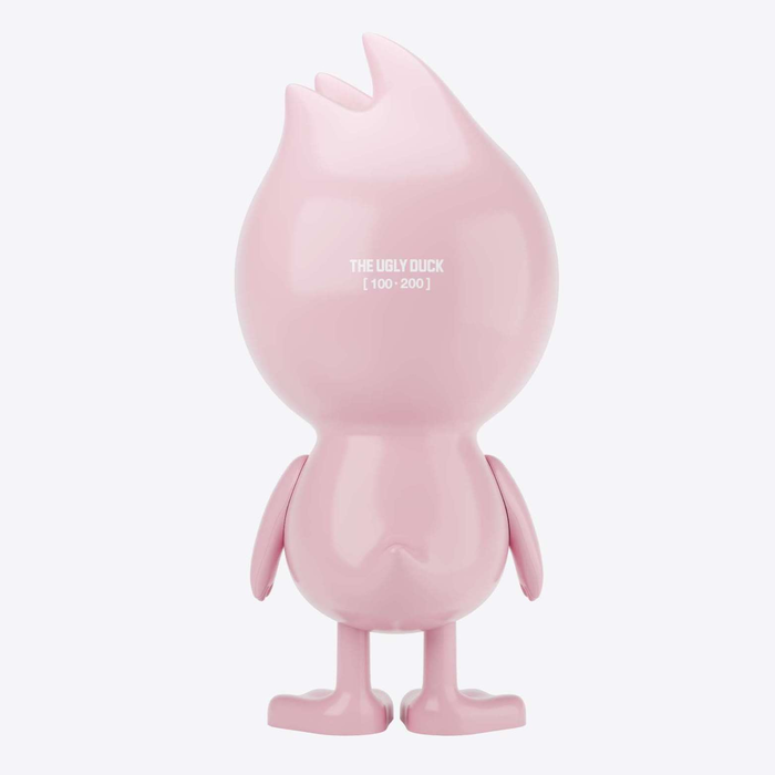 Коллекционная фигура "The Ugly Duck х PANTONE" розовый