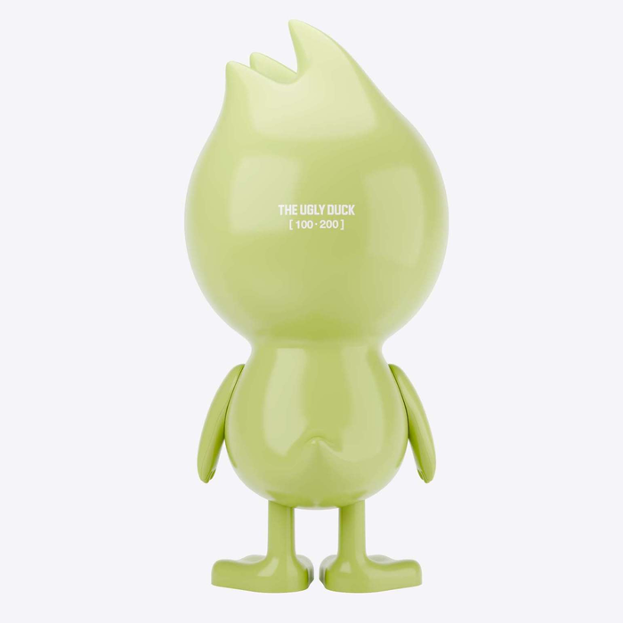 Коллекционная фигура "The Ugly Duck х PANTONE" зеленый