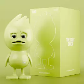 Коллекционная фигура "The Ugly Duck х PANTONE" зеленый