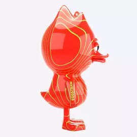 Коллекционная фигура "The Ugly Duck х Chupa Chups" красный