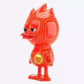 Коллекционная фигура "The Ugly Duck х Chupa Chups" красный