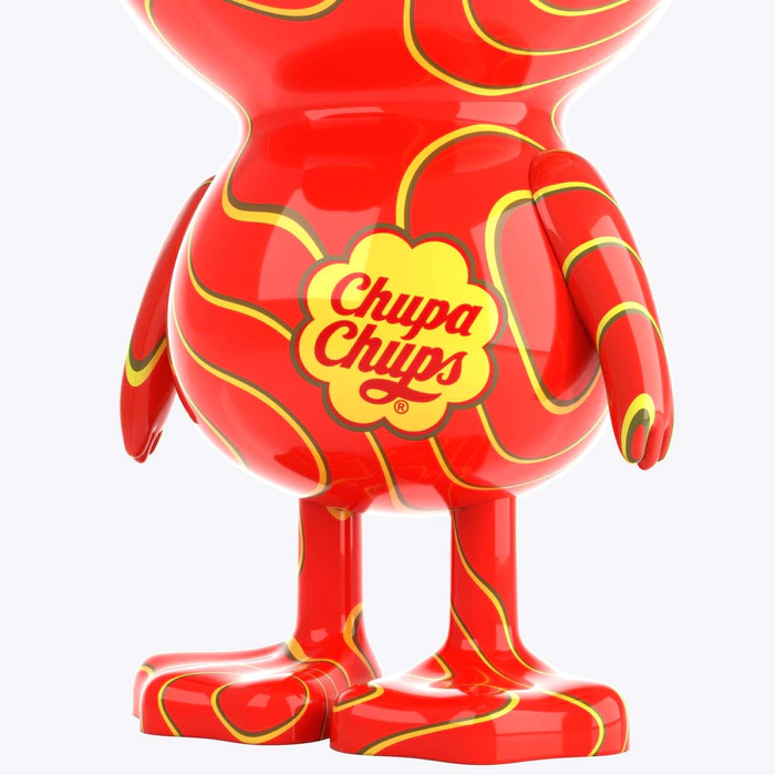 Коллекционная фигура "The Ugly Duck х Chupa Chups" красный