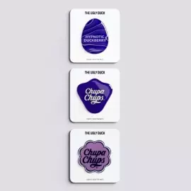 Коллекционная фигура "The Ugly Duck х Chupa Chups" фиолетовый