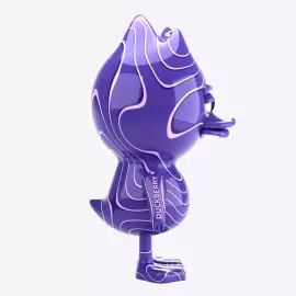 Коллекционная фигура "The Ugly Duck х Chupa Chups" фиолетовый