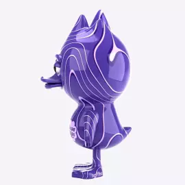 Коллекционная фигура "The Ugly Duck х Chupa Chups" фиолетовый