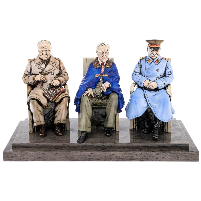 Porcelain composition "Yalta Conference of 1945"
