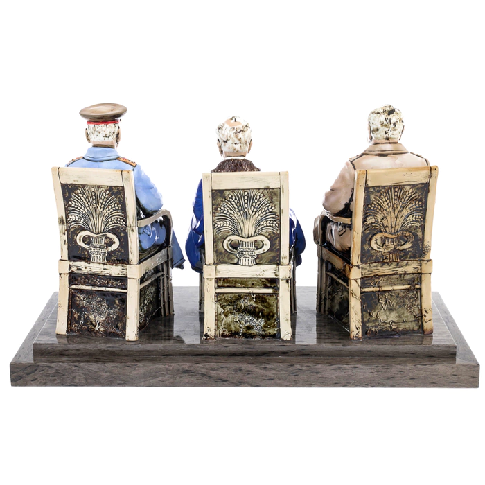 Porcelain composition "Yalta Conference of 1945"