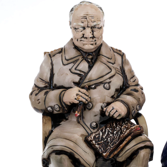Porcelain composition "Yalta Conference of 1945"