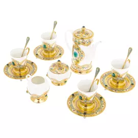 Grazia coffee set for 4 persons, Zlatoust