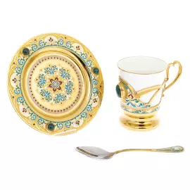 Grazia coffee set for 4 persons, Zlatoust