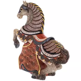 Ceramic statuette "Royal Grey Horse"