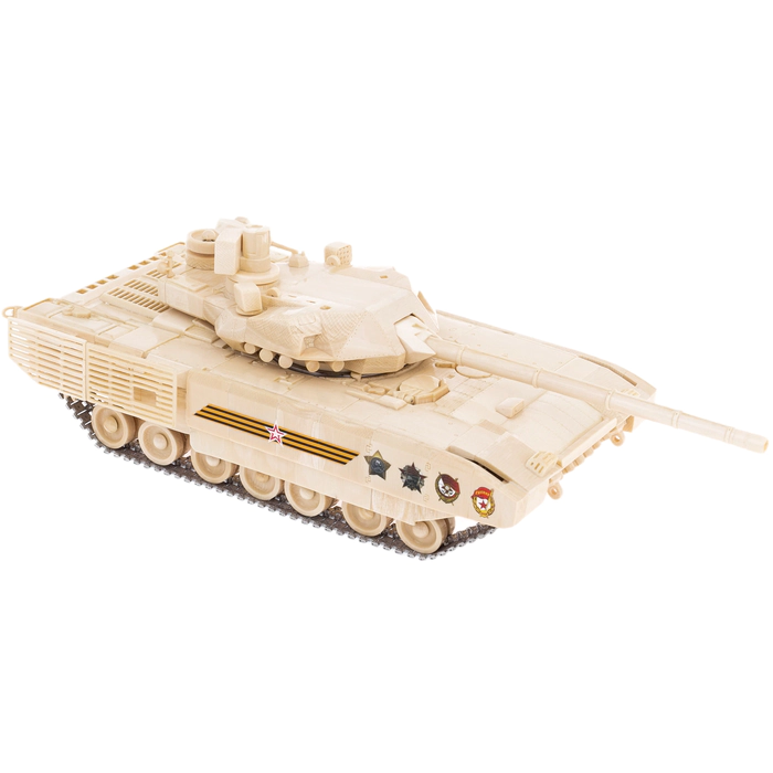 Mammoth tusk sculpture "T-14 Armata Tank"