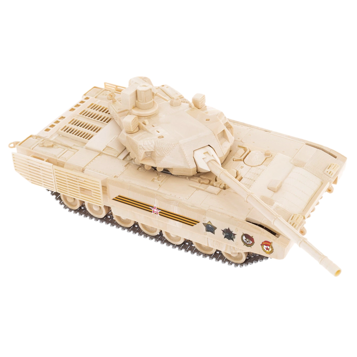 Mammoth tusk sculpture "T-14 Armata Tank"