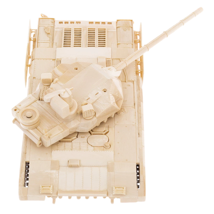 Mammoth tusk sculpture "T-14 Armata Tank"