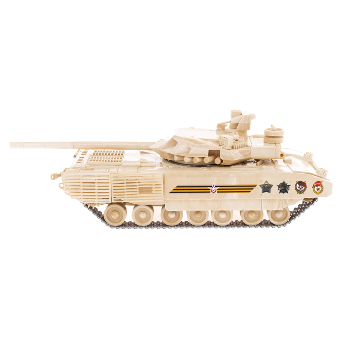 Mammoth tusk sculpture "T-14 Armata Tank"