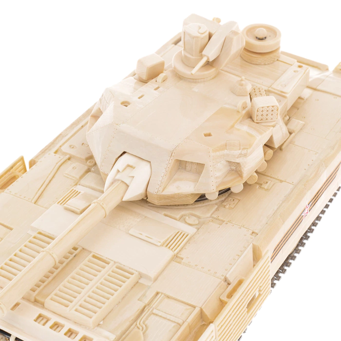 Mammoth tusk sculpture "T-14 Armata Tank"