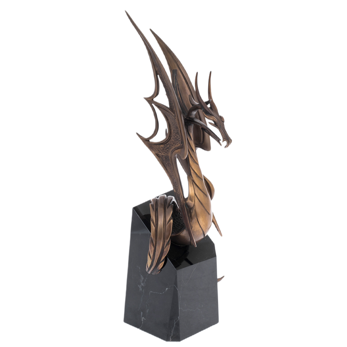 Author's bronze sculpture "Dragon"
