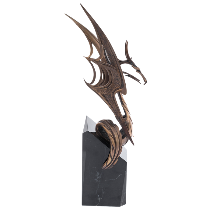 Author's bronze sculpture "Dragon"