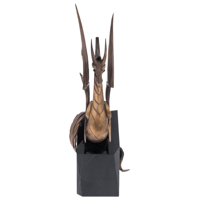 Author's bronze sculpture "Dragon"