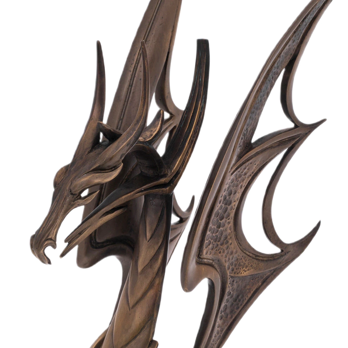 Author's bronze sculpture "Dragon"