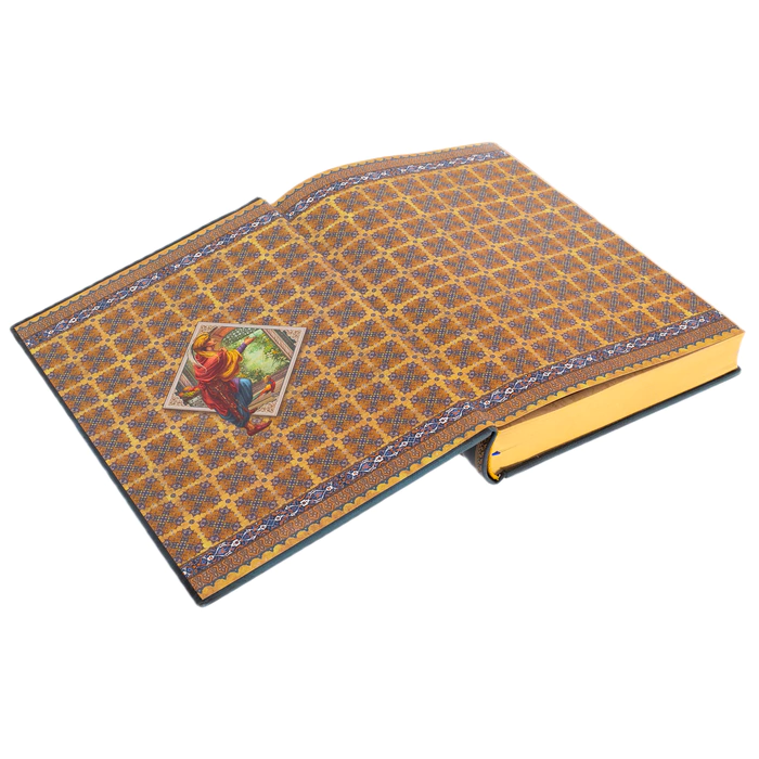 The leather-bound book "One Thousand and One Nights. Selected fairy tales"