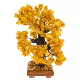 Сувенир из янтаря "Дуб"