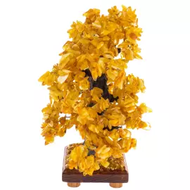 Сувенир из янтаря "Дуб"