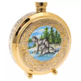 Набор охотника "Волки" на 2 персоны, Златоуст