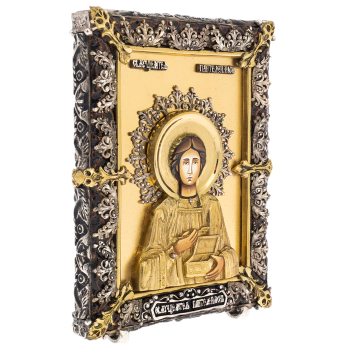 The icon of Saint Panteleimon