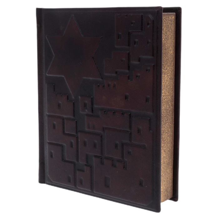The leather-bound book "Torah"