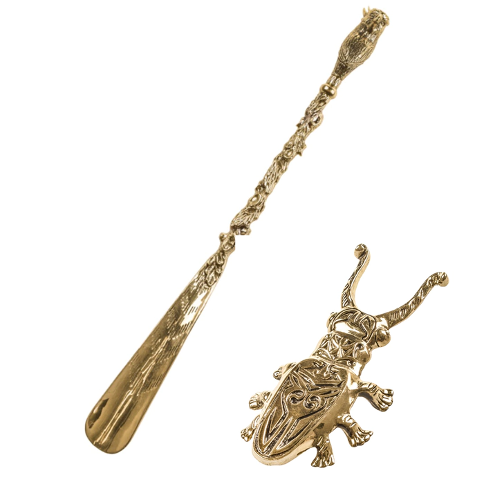 Shoe set "Aristocrat": shoe spoon, shoe removal beetle, in a gift box