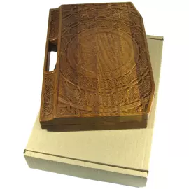 Lotto in a carved ash case "Arabesque-4"