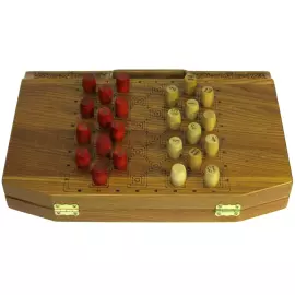 Lotto in a carved ash case "Arabesque-4"