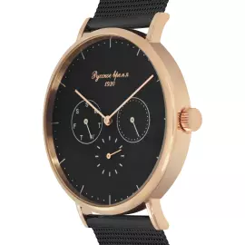 Наручные кварцевые часы Русское время золотисто-черные