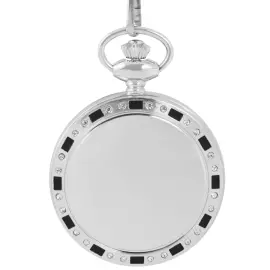 Карманные кварцевые часы Русское время бело-серебристые