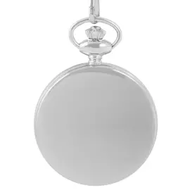 Карманные кварцевые часы Русское время бело-серебристые