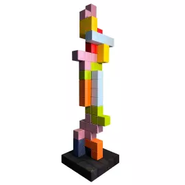 Скульптура авторская "Тетрис"