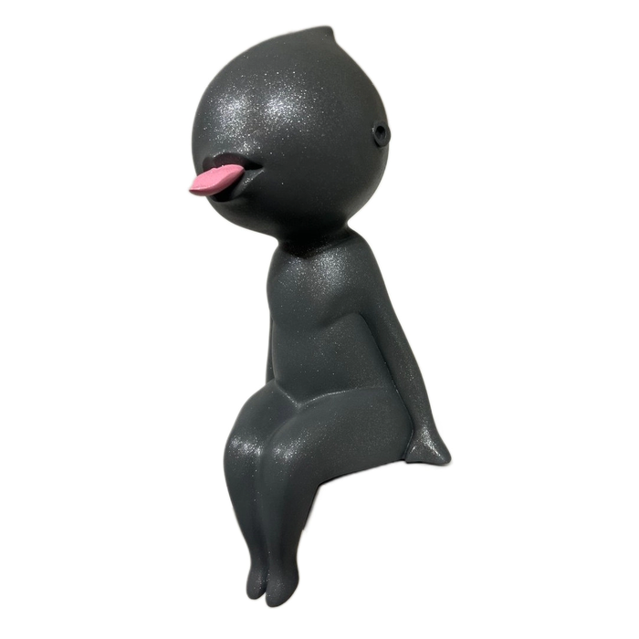 Sculpture by the author "Sinkini Standart" with individual painting, grey