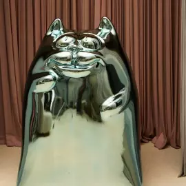 Author's sculpture "Cat of Desires"