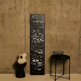 The painting is the author's "View"