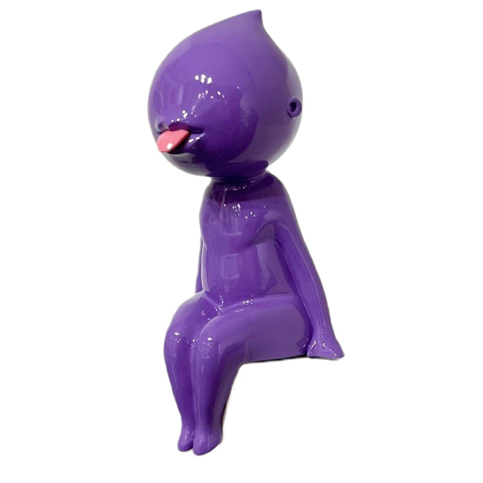 Author's sculpture "Sinkini Mini" purple
