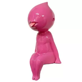 Author's sculpture "Sinkini Mini" pink