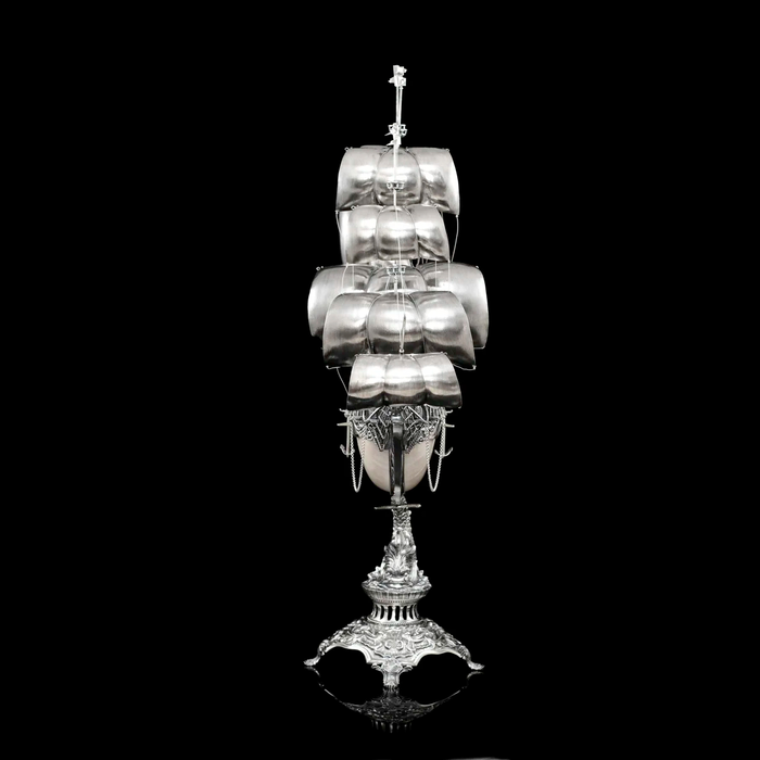 Exclusive silver ship "Legend of the Seas"