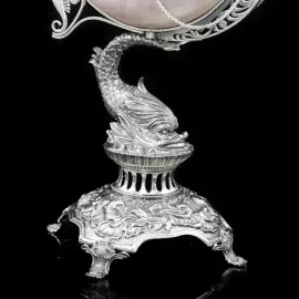 Эксклюзивный корабль из серебра "Легенда морей"