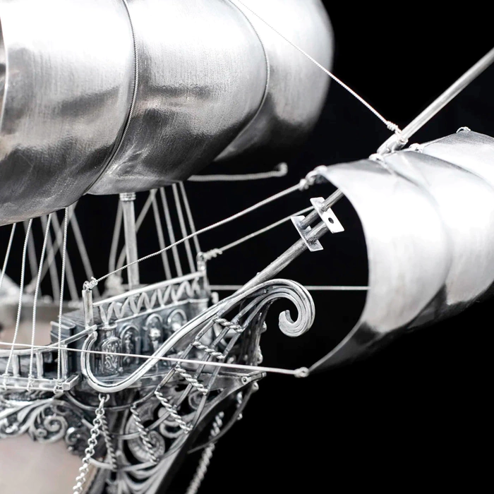 Exclusive silver ship "Legend of the Seas"